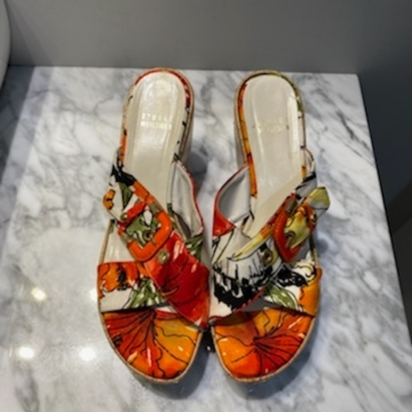 Stuart Weitzman Shoes - Stuart Weitzman platform wedge sandals